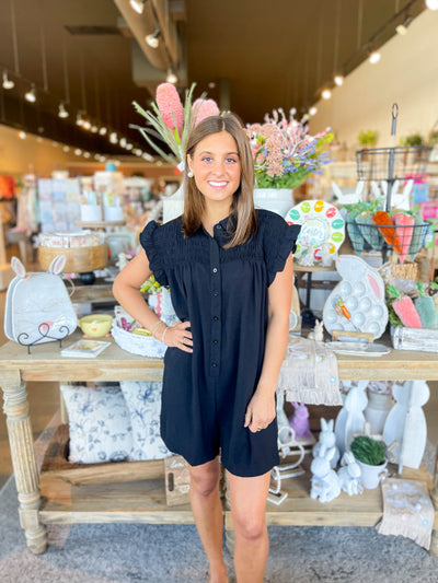Black Kenna Romper