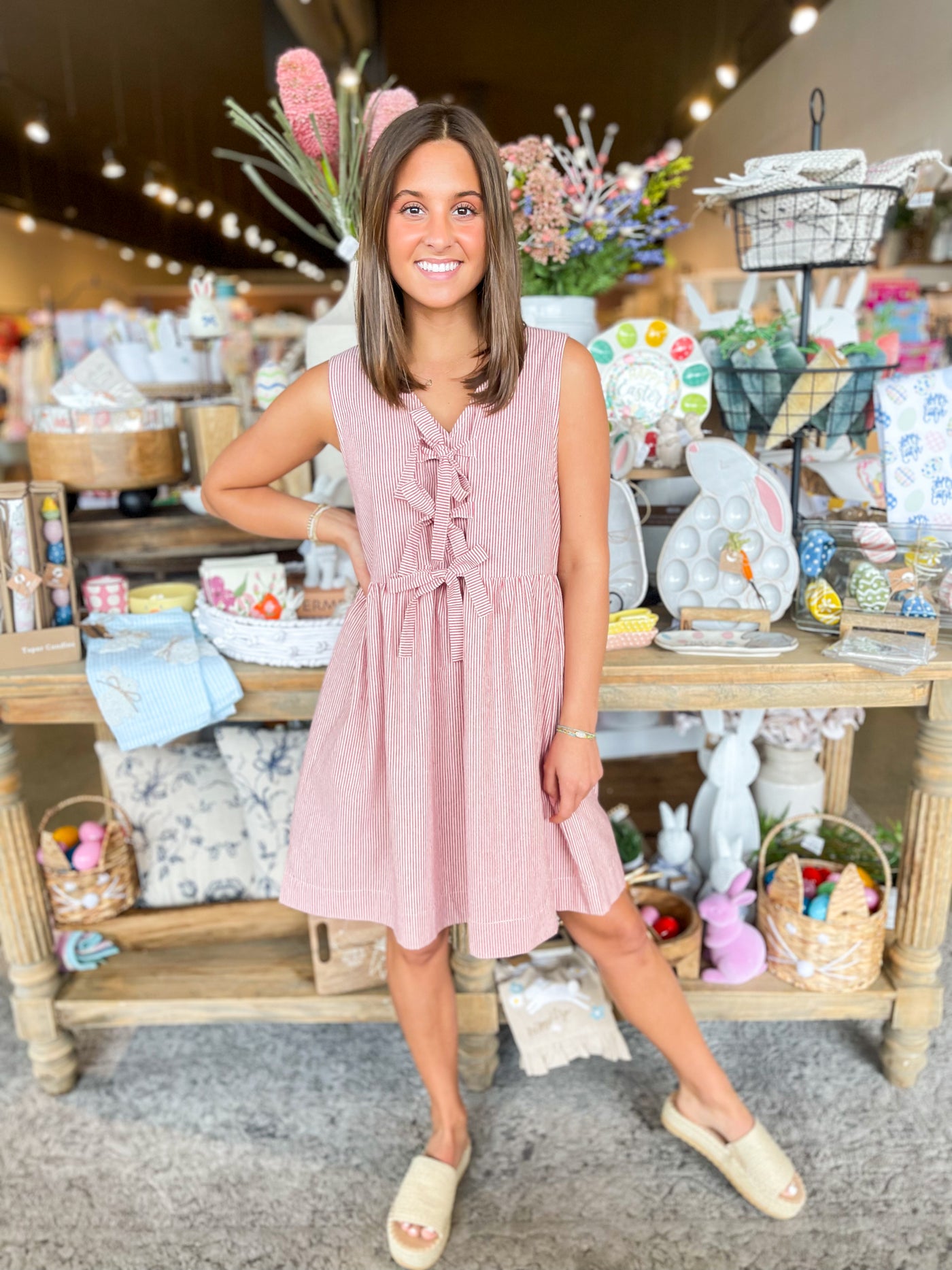 Jodifl Red Layla Bow Dress