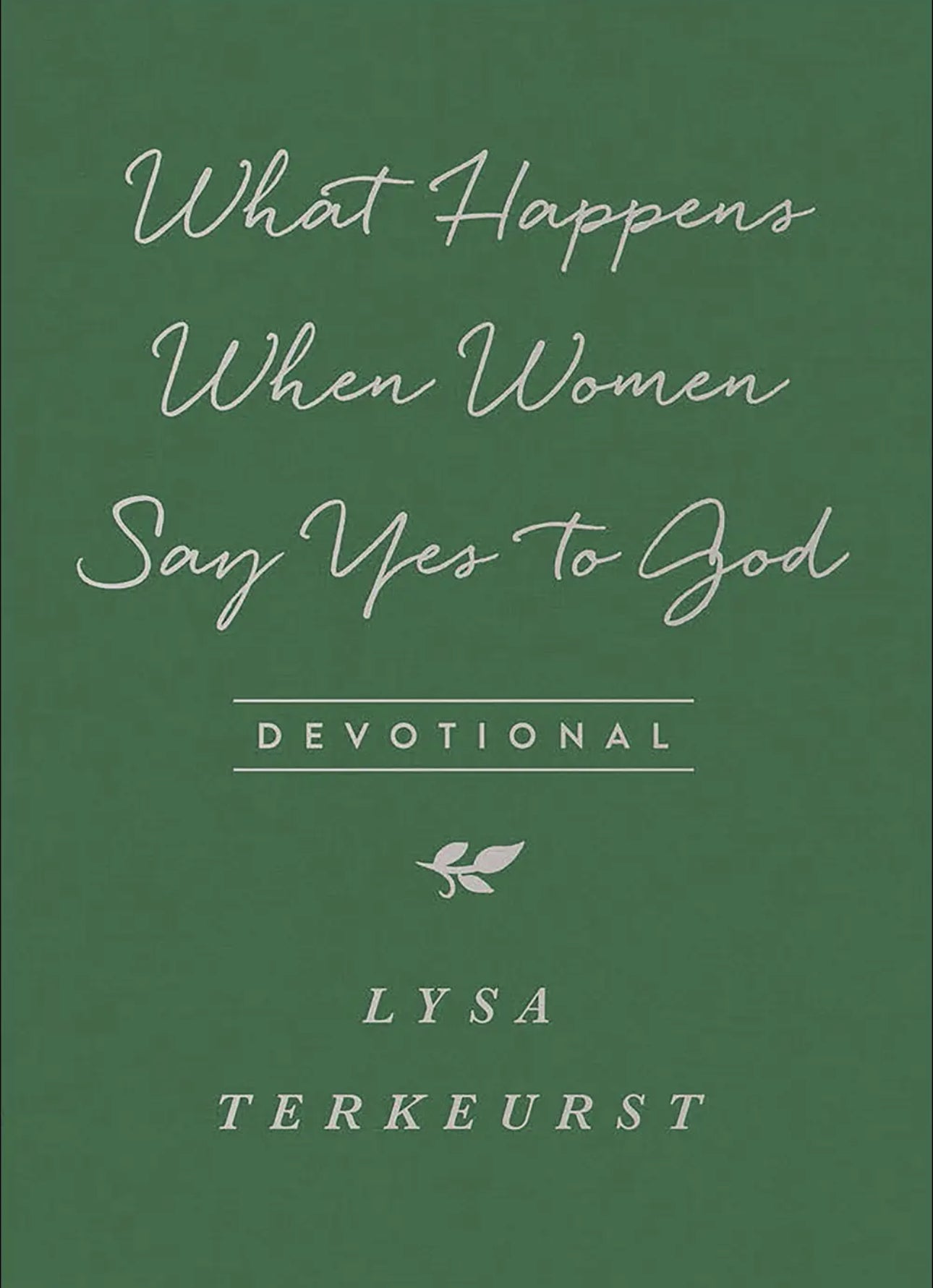 What happens when women say yes to God