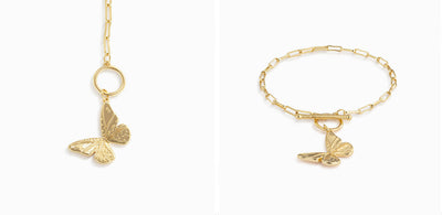 Demdaco 6.5in Toggle Gold Bracelet
