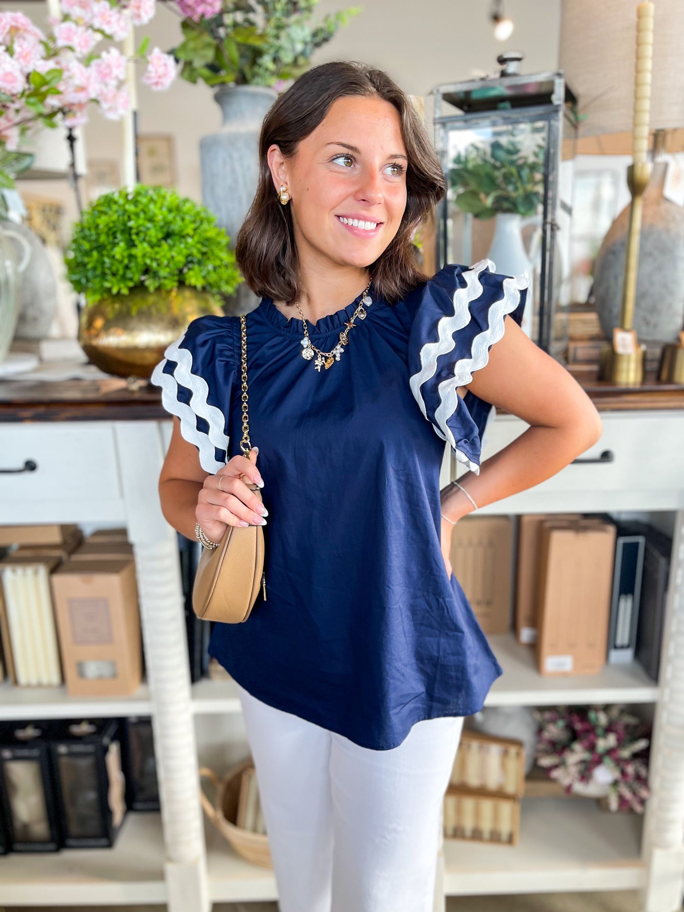 Angie Ric Rac Top