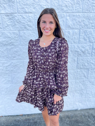 Mahogany Eliza Dress