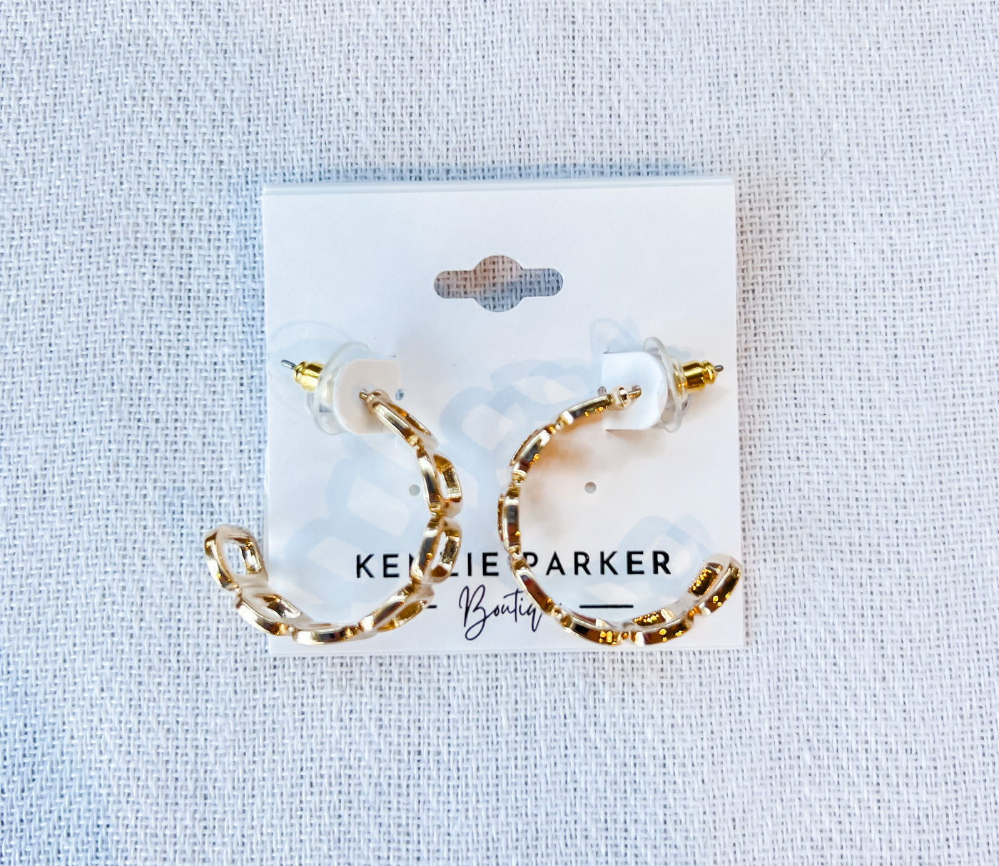 Meg Hoop Gold Earrings