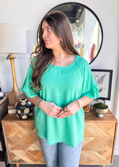 Umgee Emerald Evolet Top