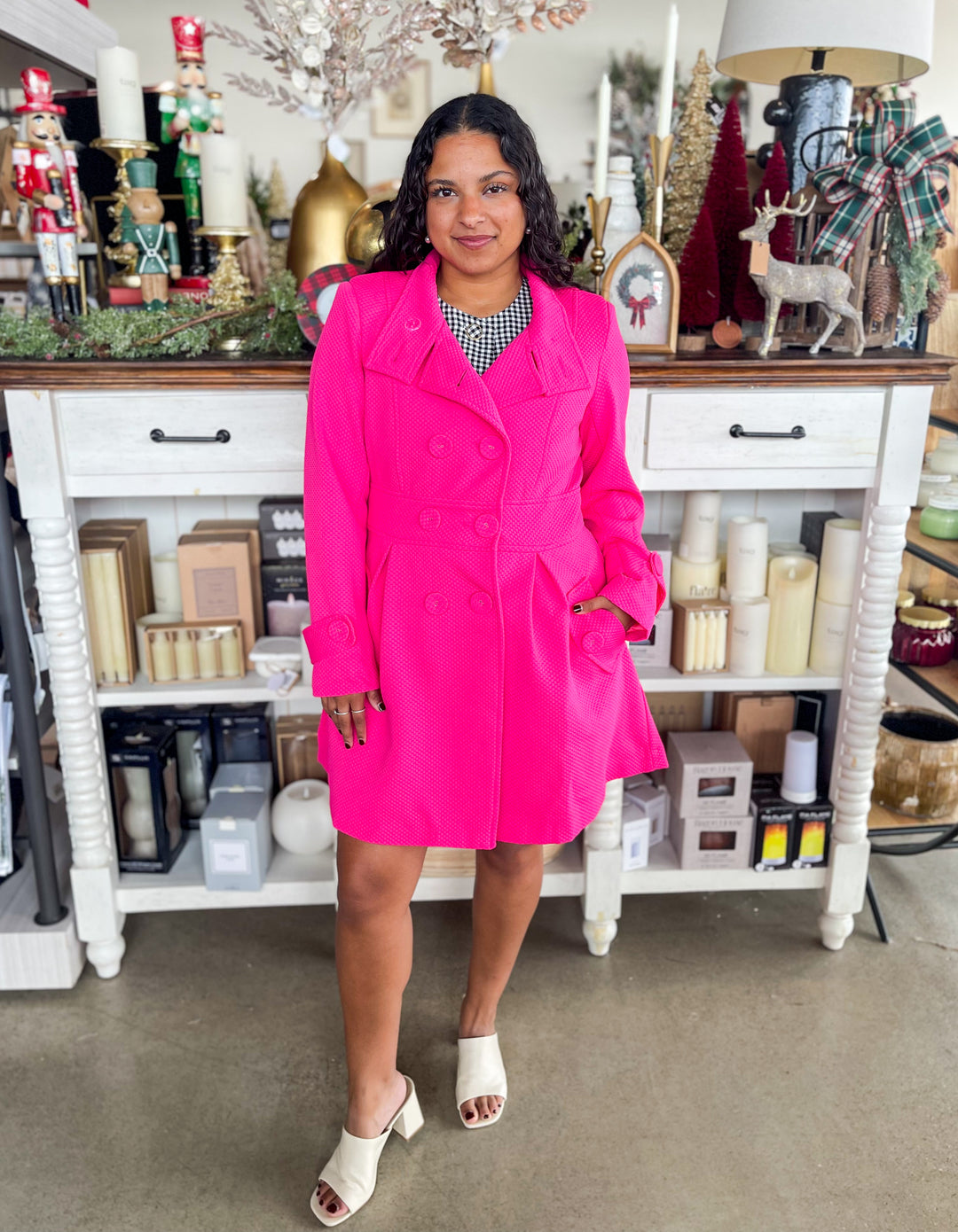 CC Signature Pink Coat – Kenzie Parker