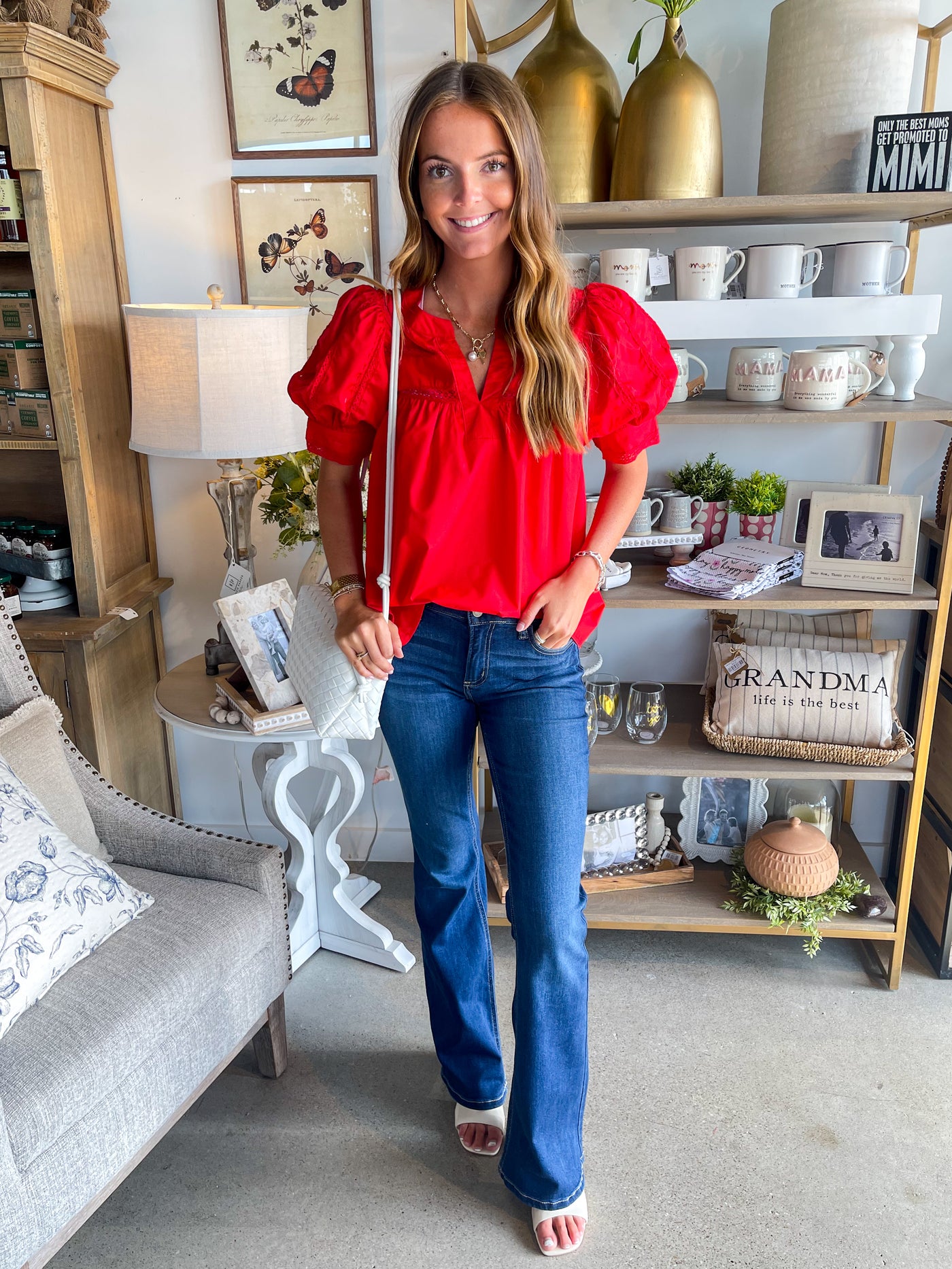 Belinda Entro Red Top