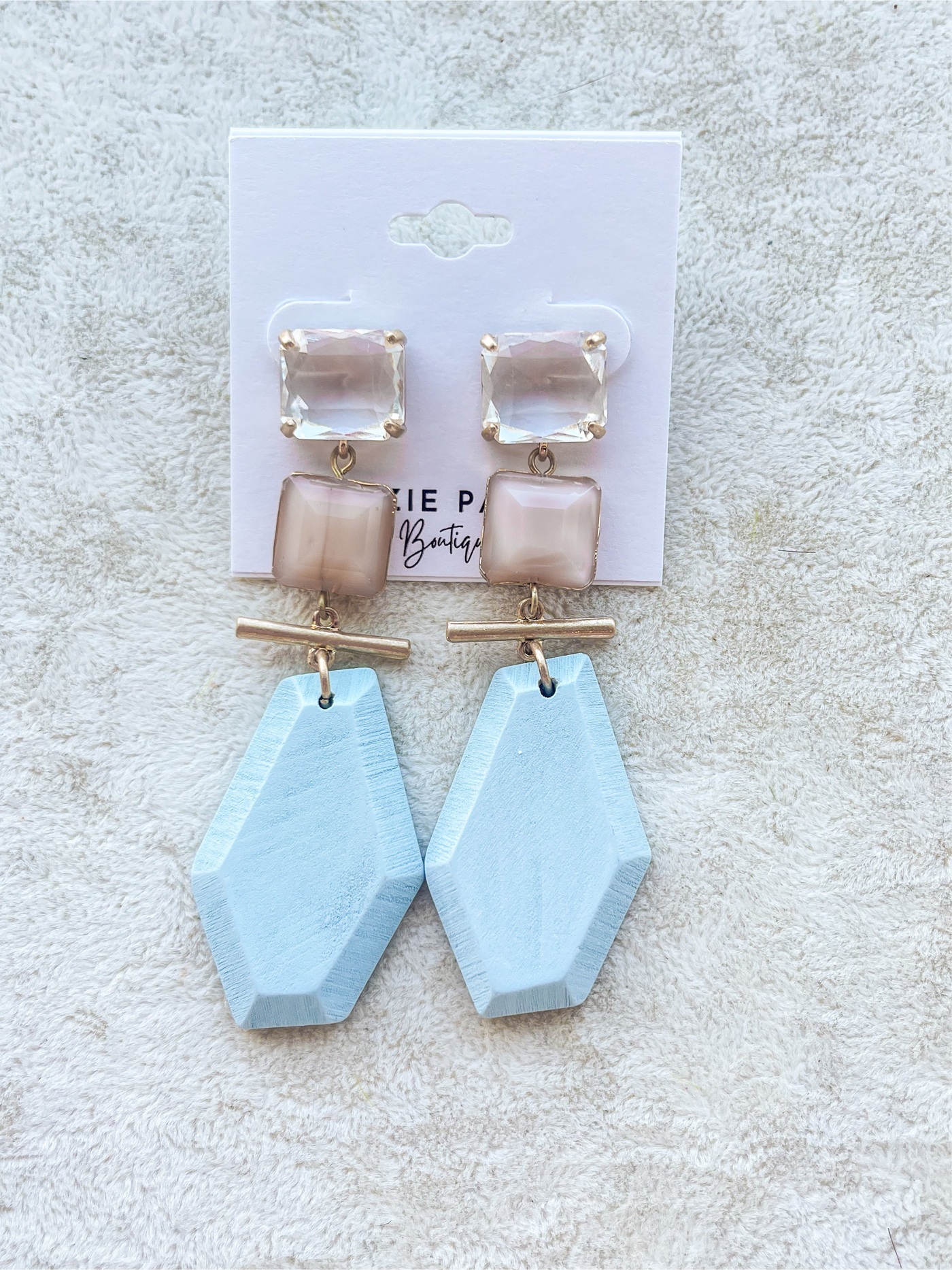 Square & Hexagon Earrings
