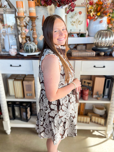 Entro Brown Addyson Dress