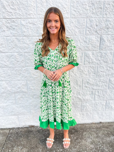 Voy Green Milie Dress