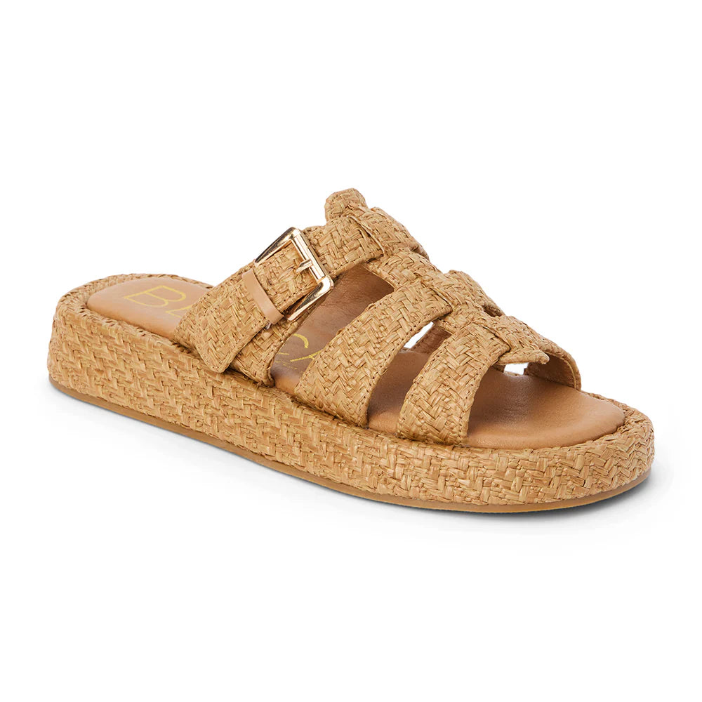 Matisse Ciao Cognac Raffia Shoe