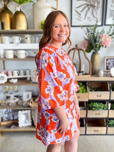Lilac Mix Laura Dress