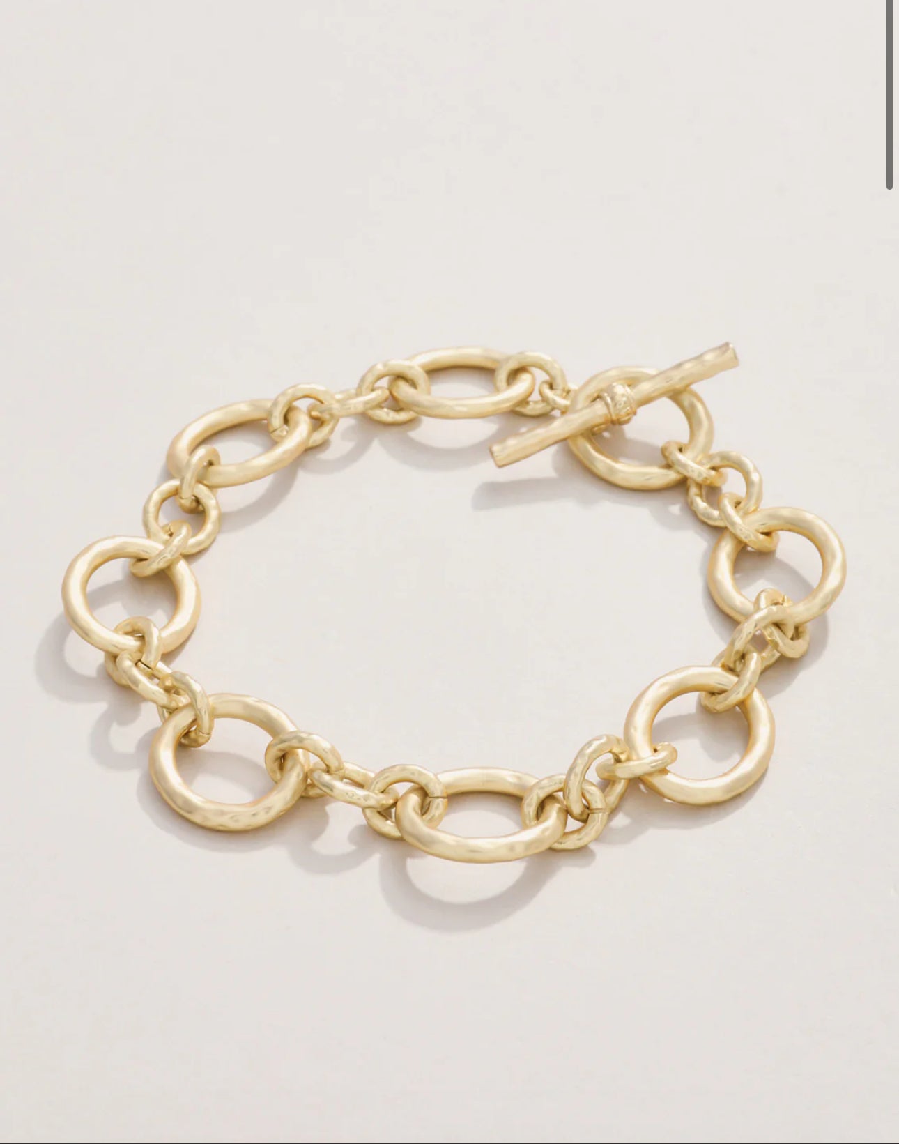 Spartina DeVaul Chain Toggle Bracelet Gold