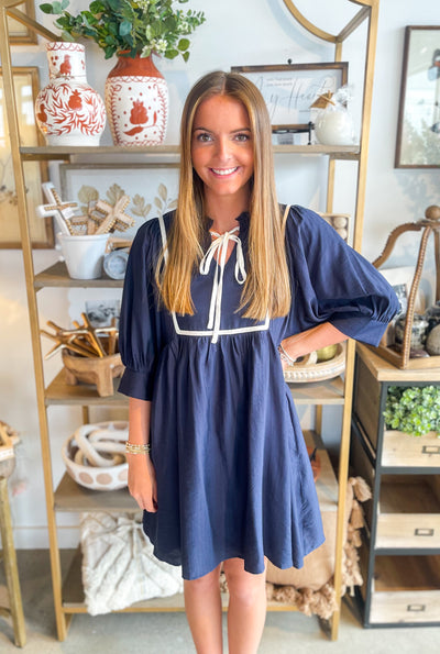 Navy Jerri Dress