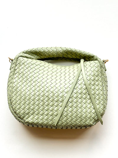 Alison Woven Hobo Bag
