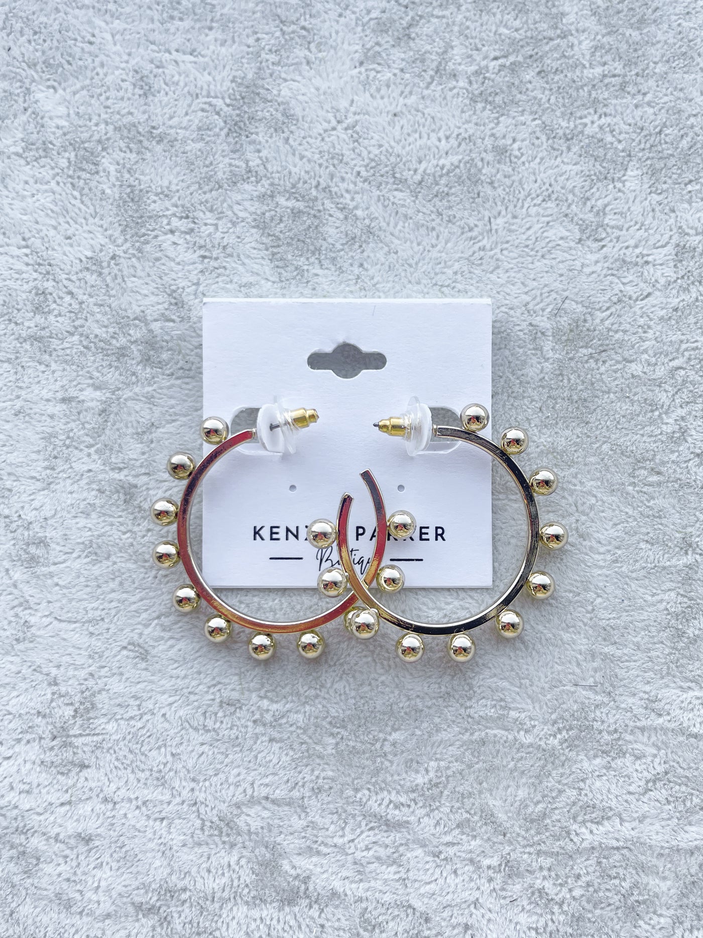 Lori Metal Ball Hoops