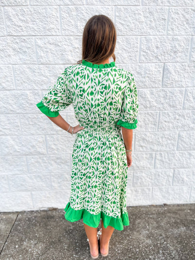 Voy Green Milie Dress