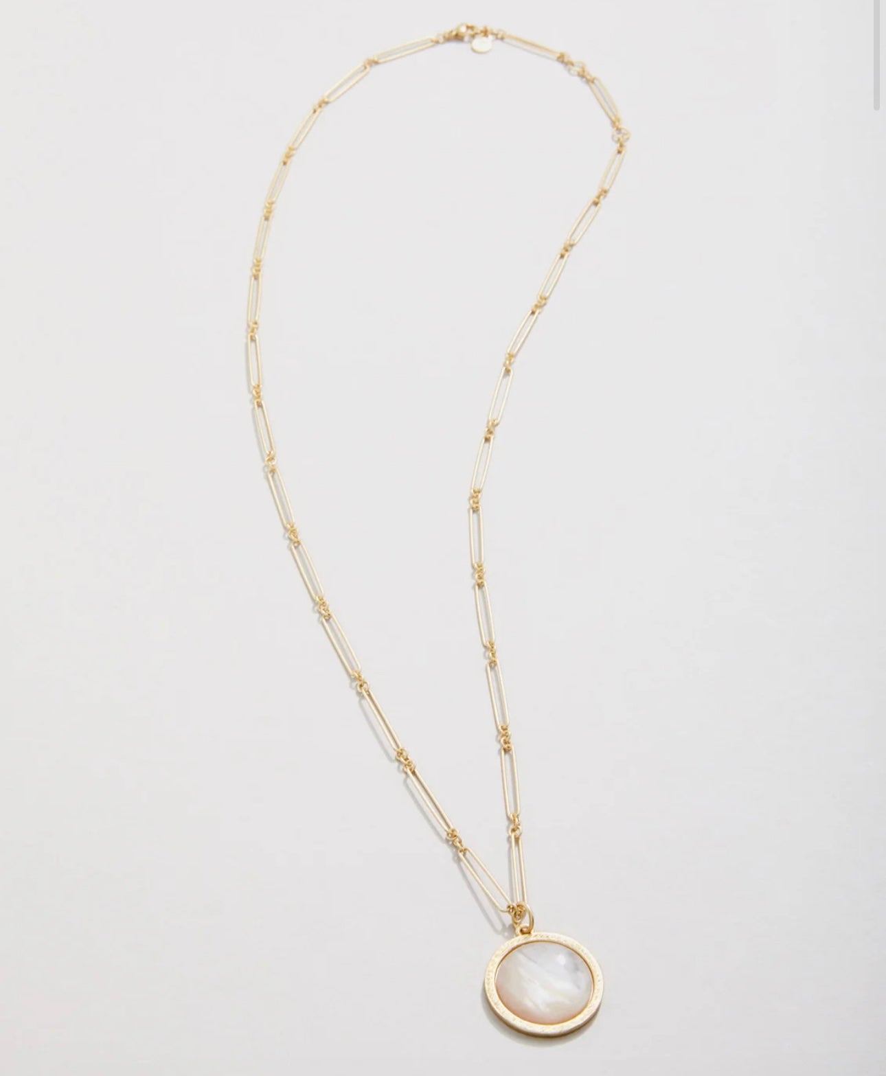 Spartina Franklin Necklace 24” Mother of Pearl