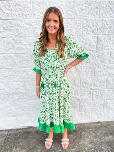 Voy Green Milie Dress
