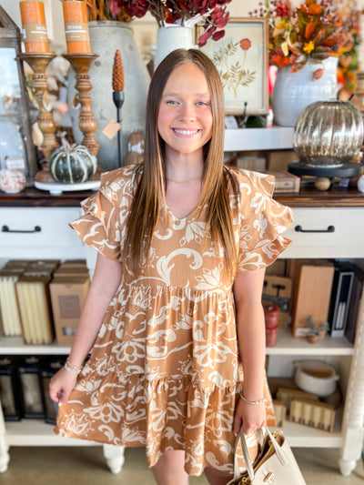 Taupe Larias Dress