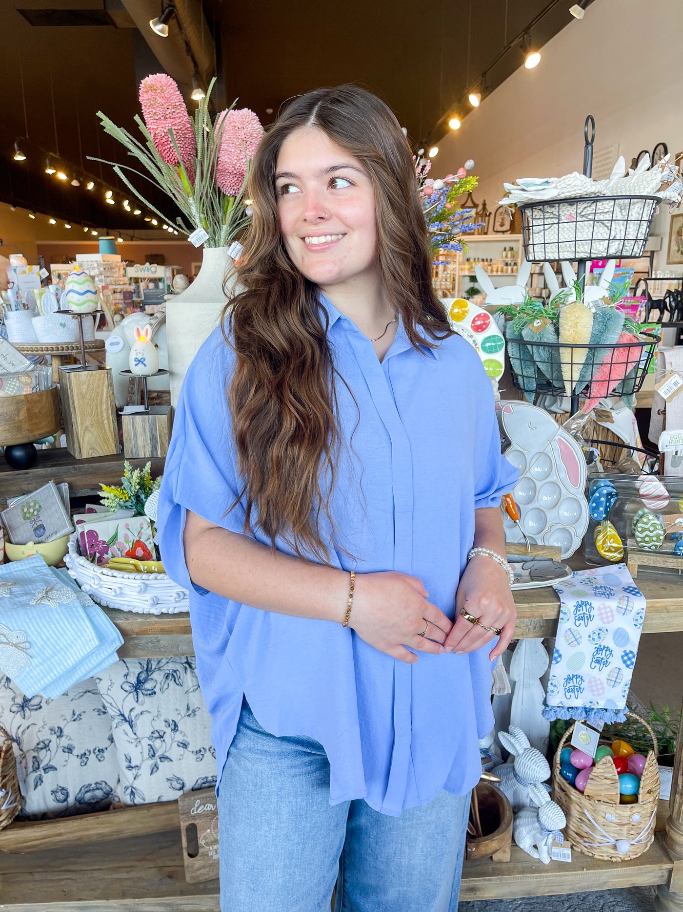 Light Blue Keri Top