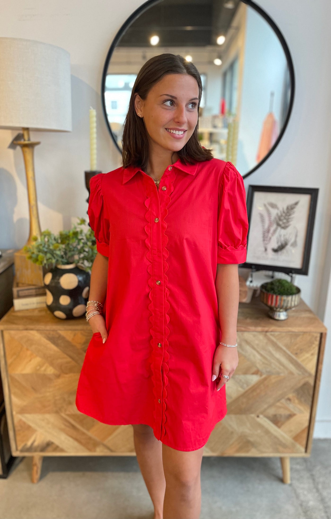Red Bryer Dress