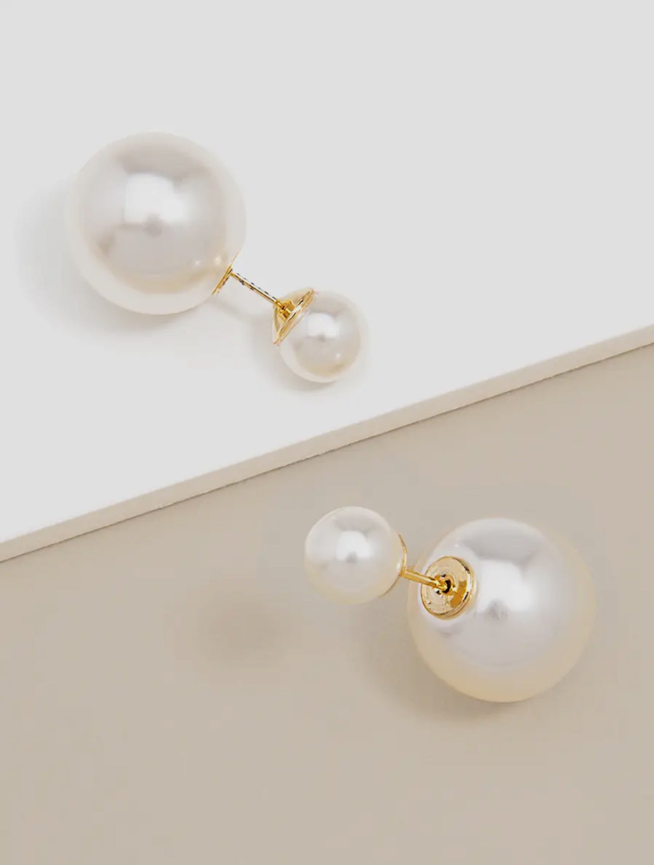 It Takes Two Pearl Earrings