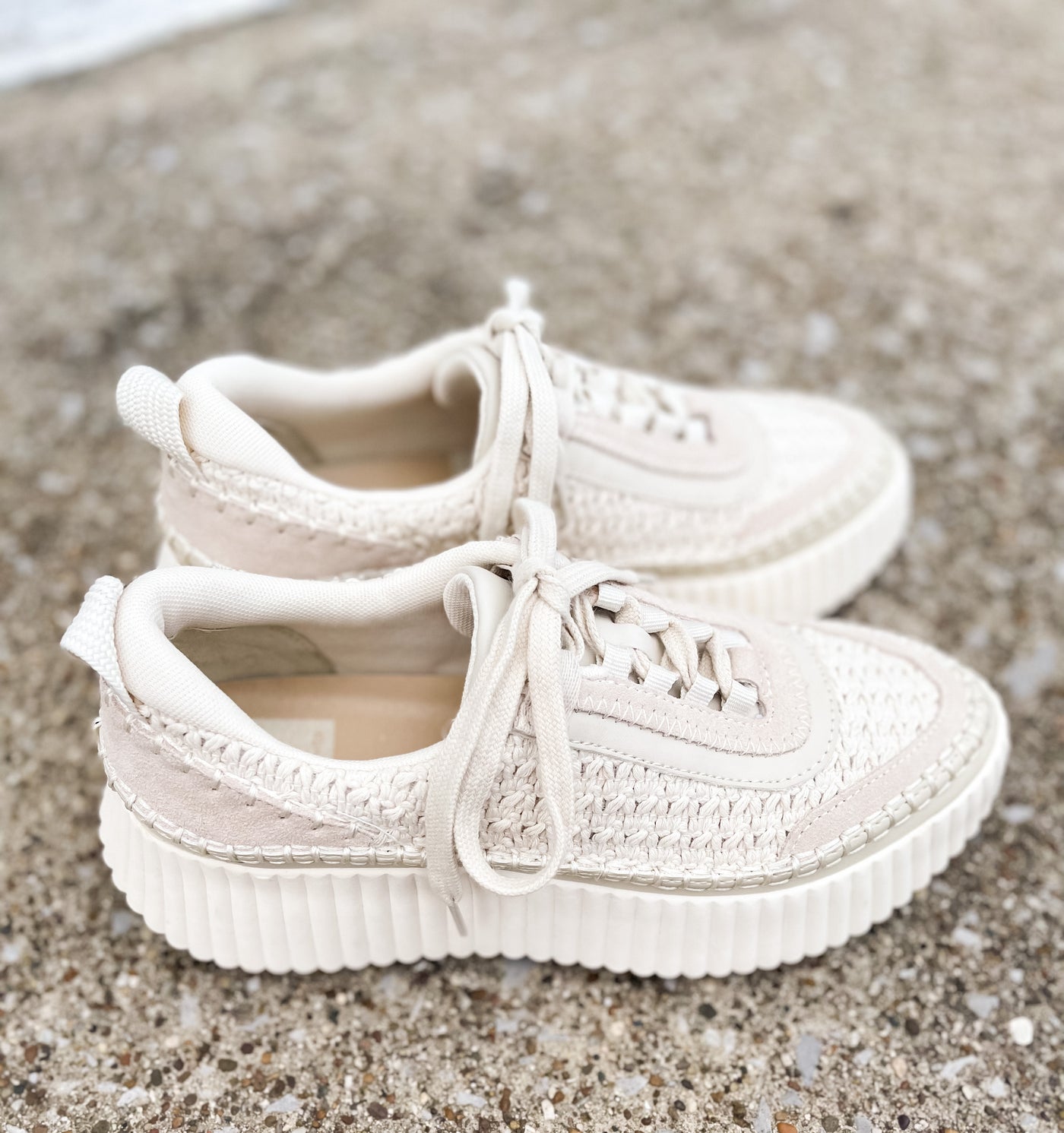 Dolce Vita Dolen Sandstone Knit Shoes