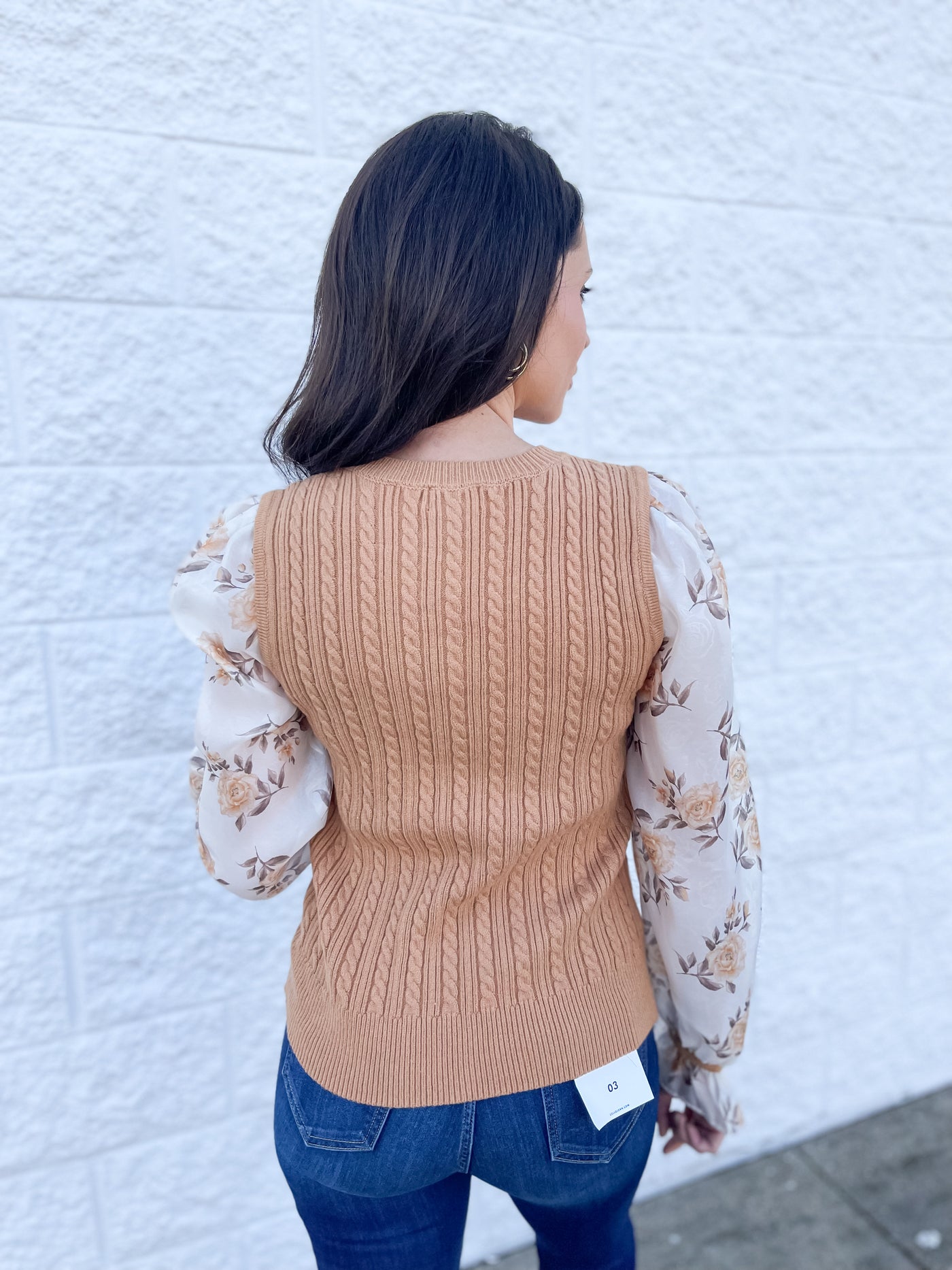 Melinda Camel Sweater