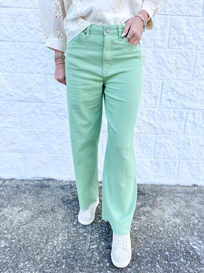 Sage Soft Twill Pants