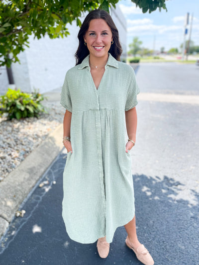 Mineral Wash Eleck Dress