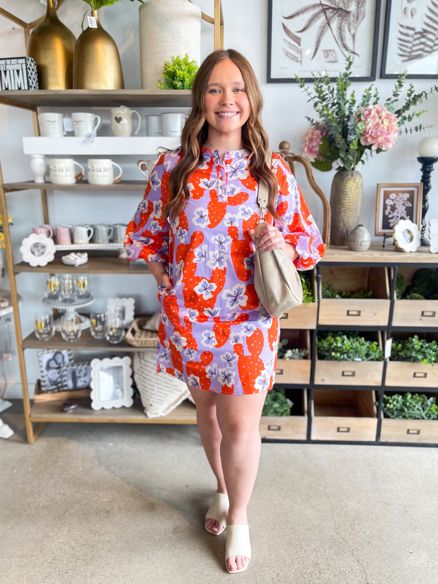 Lilac Mix Laura Dress