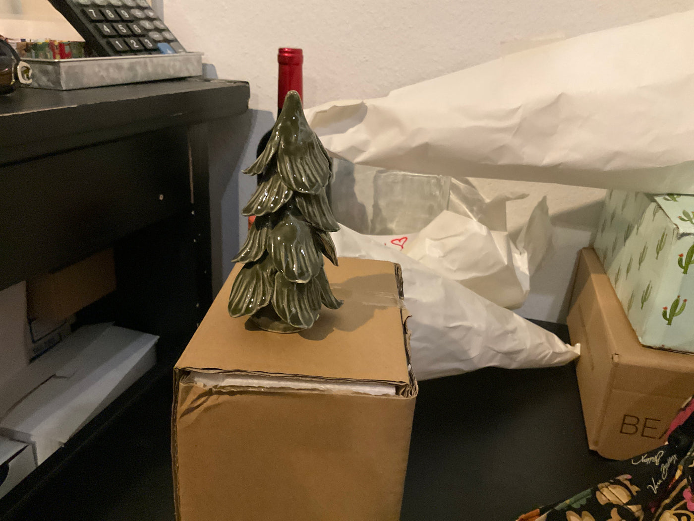 Green Ceramic Tree