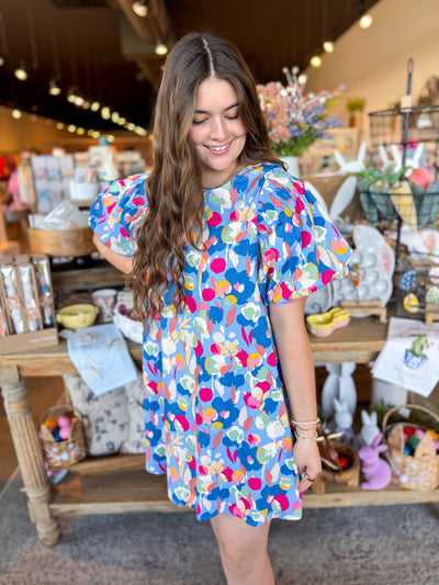 Ocean Blue Diza Dress