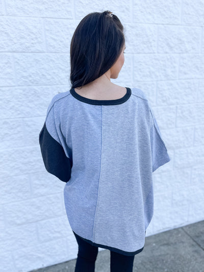 Bonita Charcoal/ Grey Sweater
