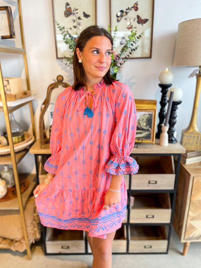 Umgee Pink Thea Dress
