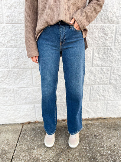 Dark Mid Rise Andie Jean