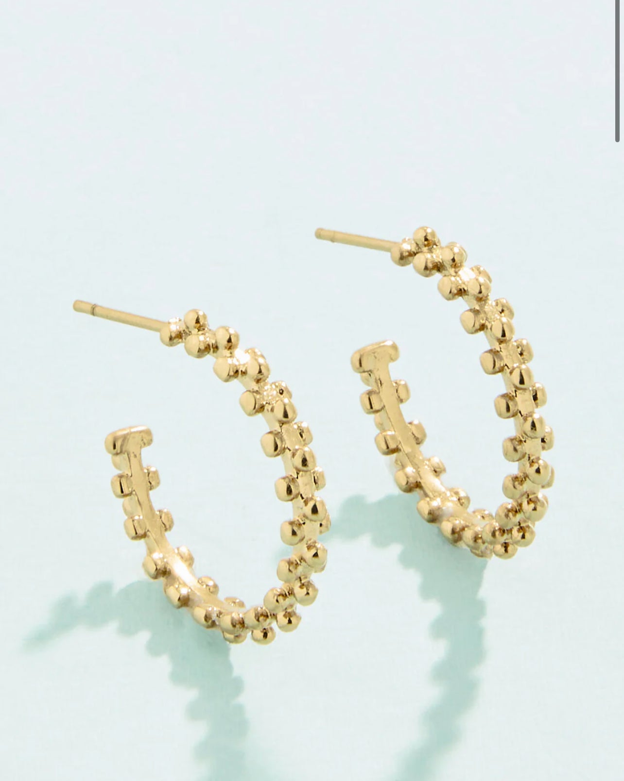 Telfair Hoop Earrings 40mm