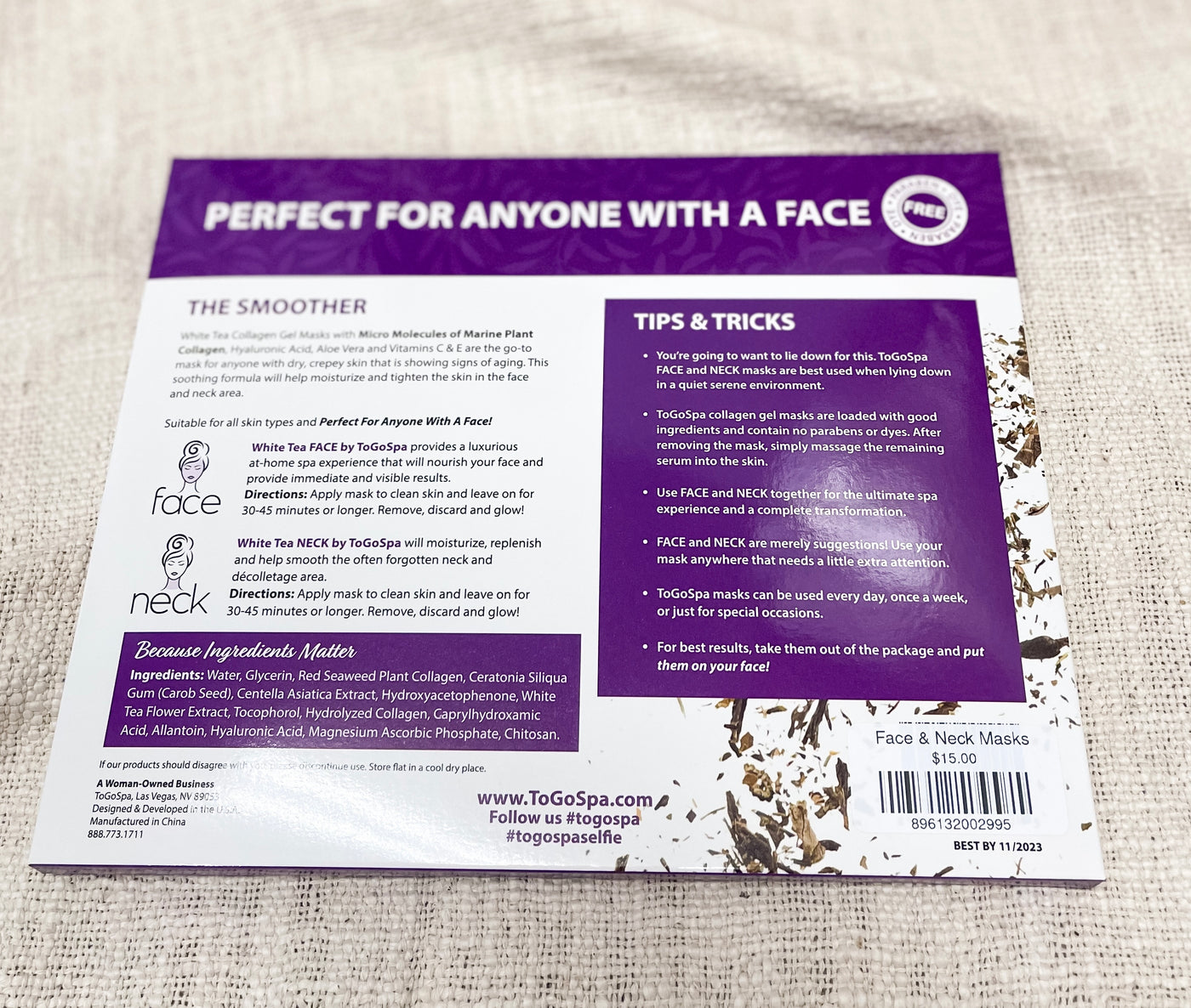 Face & Neck Masks