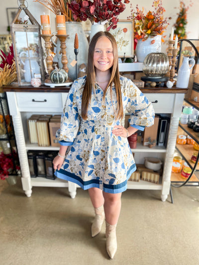 Entro Blue Lucia Dress