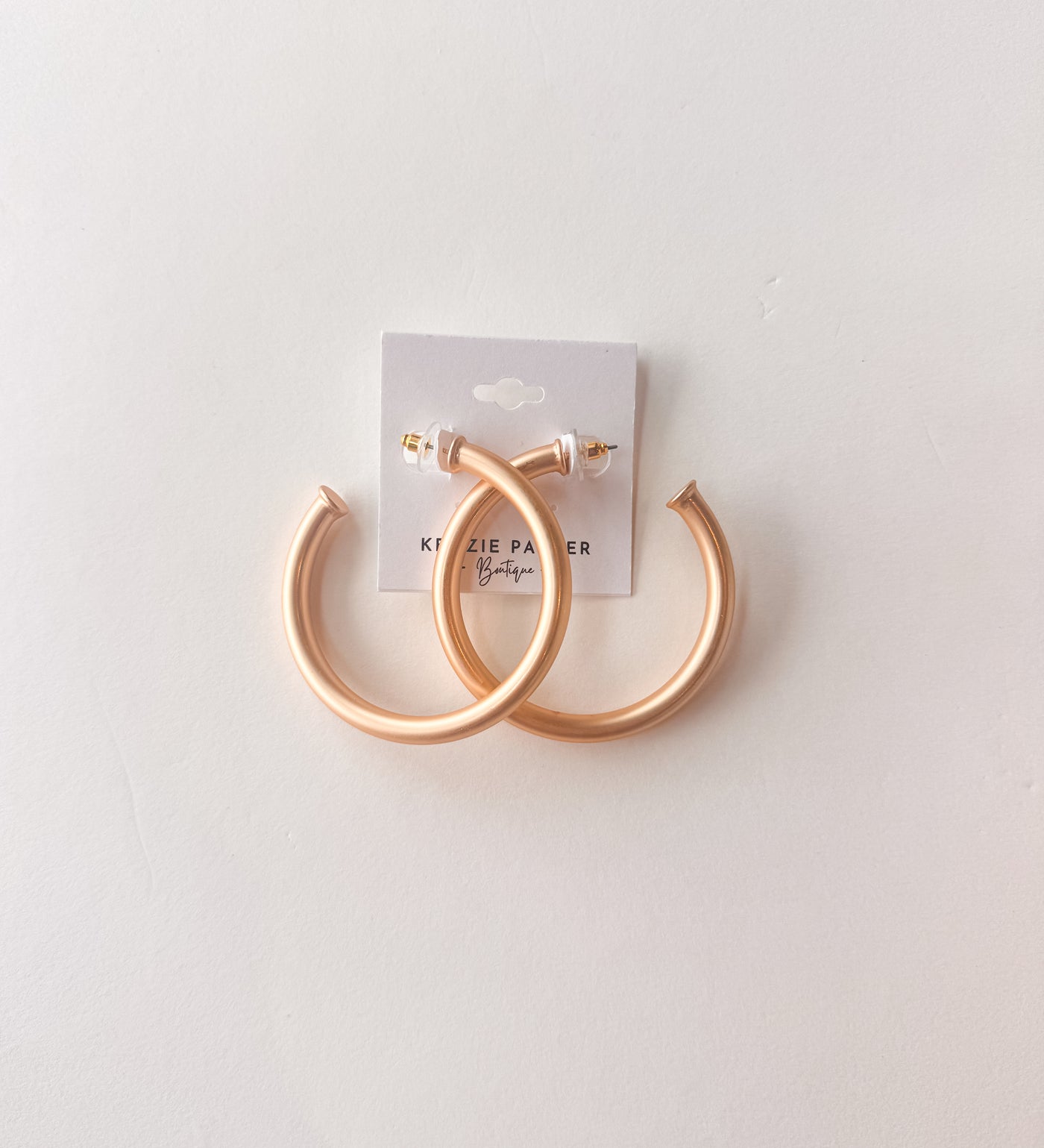 2.25” Gold Stud Hoop