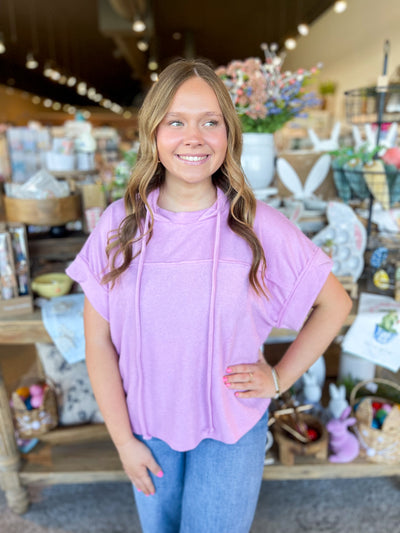 Wynn Orchid Casual Short Sleeve Tee