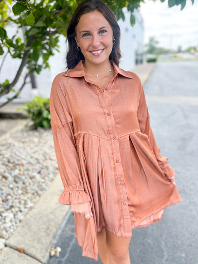 Camel Lorrie Dress