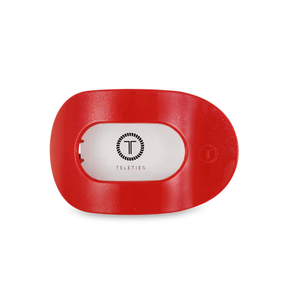 Teletie Large Round Flat Teleties Hair Clip