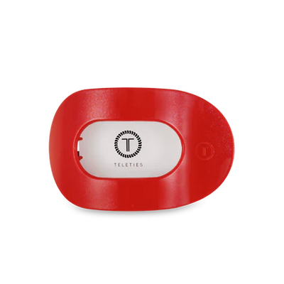 Teletie Large Round Flat Teleties Hair Clip