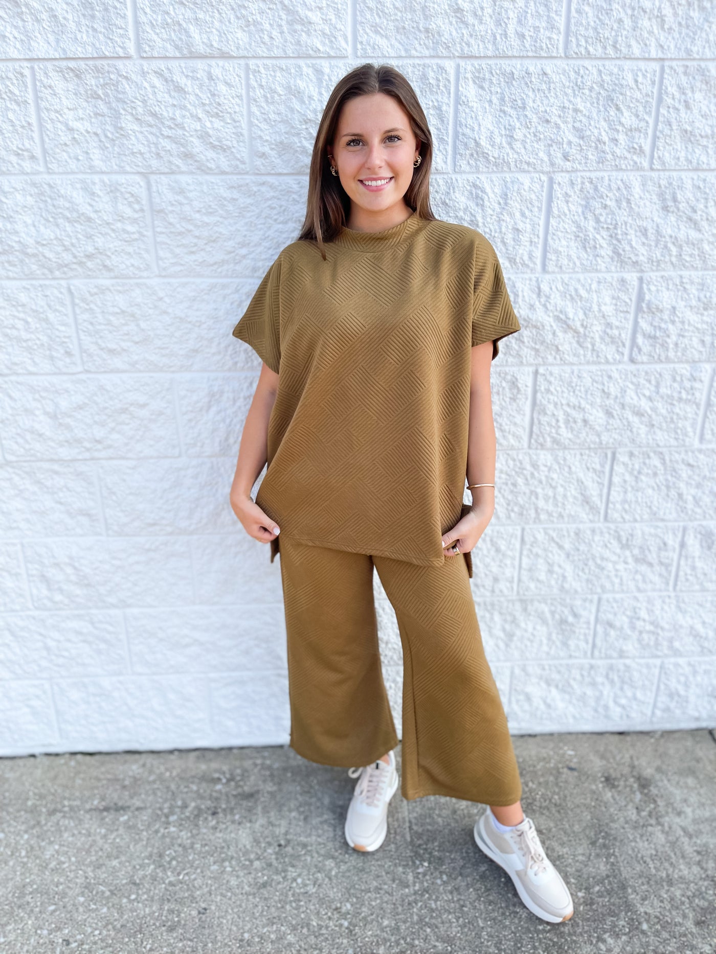 Olive Pant Set