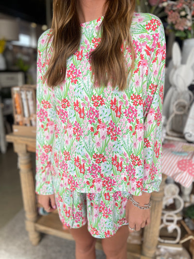 Annie Happy Blooms PJ Set