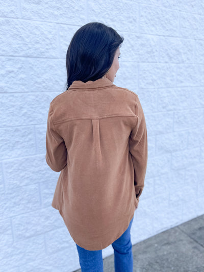 Caramel Lewis Top