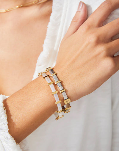 Spartina SP Kerra Stretch Bracelet Gold/Silver