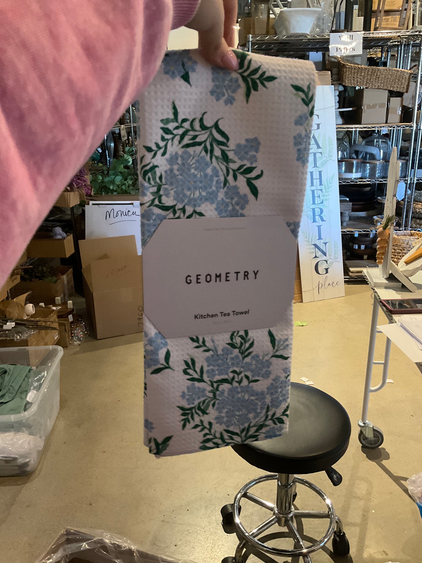 Geometry Tea Towel