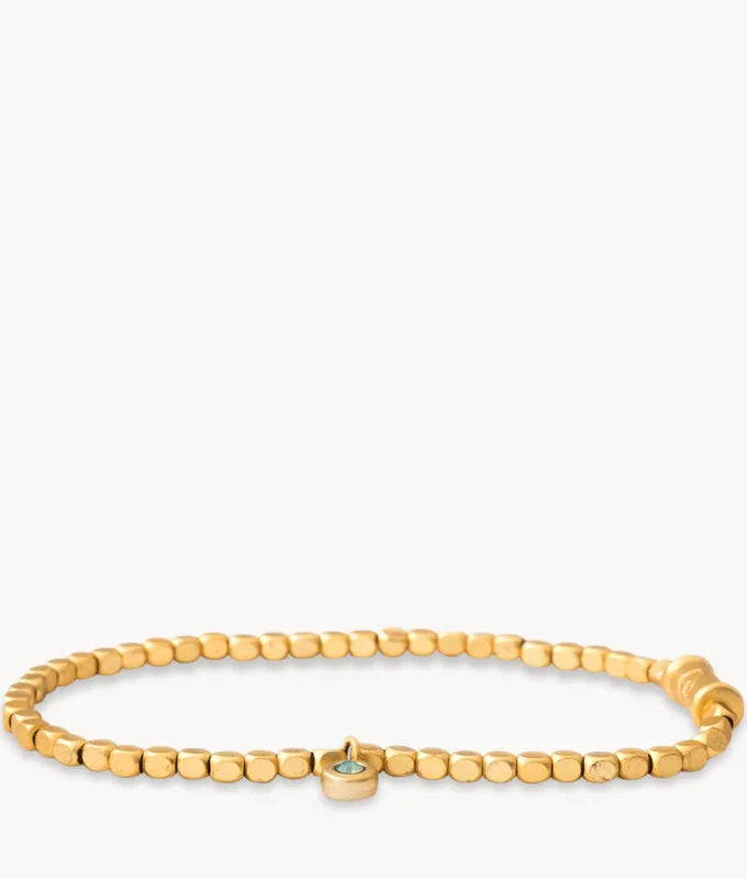 Spartina Stretch Bracelet Oval Gold